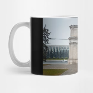 Triumphal Arch Moldova Mug